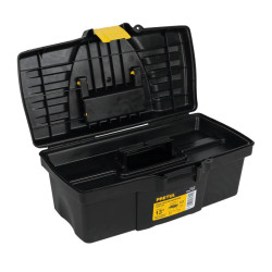CAJA DE HERRAMIENTA CON COMPARTIMIENTOS 13" PRETUL