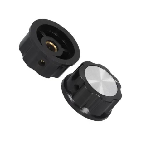 PERILLA DE BAQUELITA 33 MM PARA POTENCIOMETRO