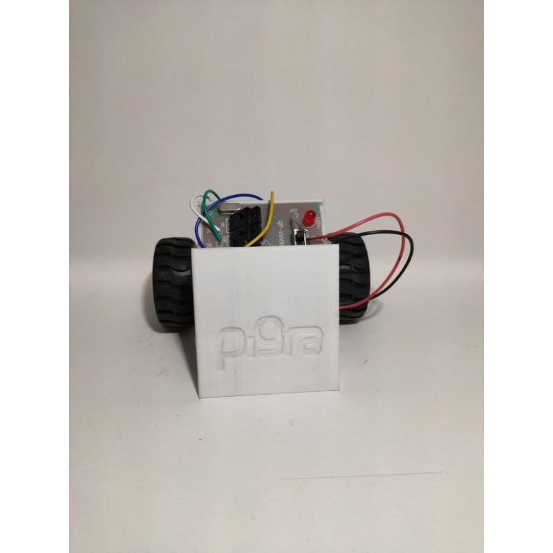 Chasis carro control Remoto 3D