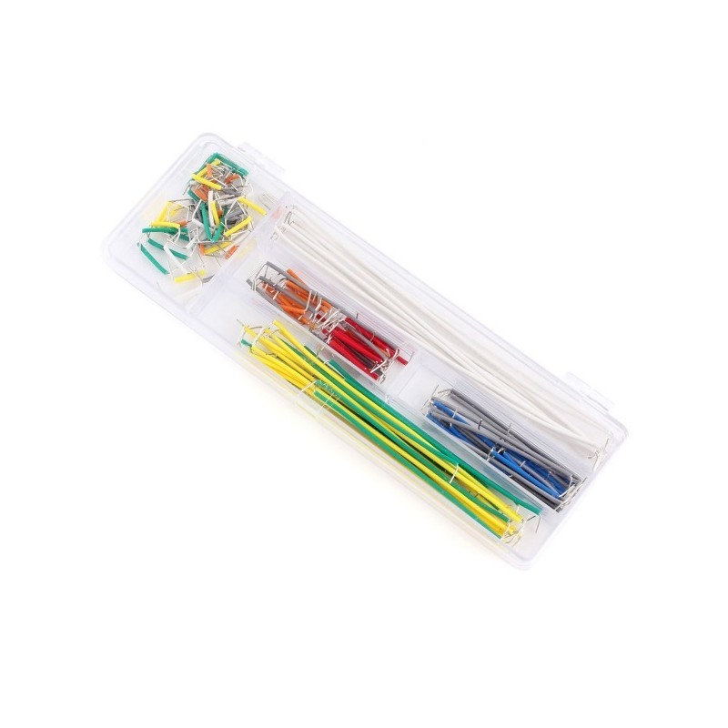 Kit  de  Cables Para protoboard 140 Piezas colores