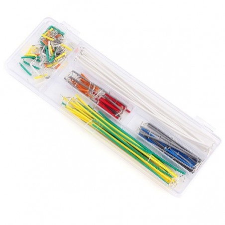 Kit  de  Cables Para protoboard 140 Piezas colores
