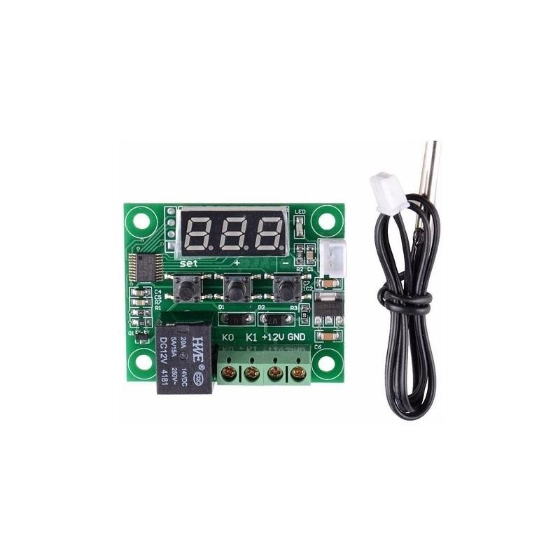 W1209 Modulo Control de temperatura con relay y display
