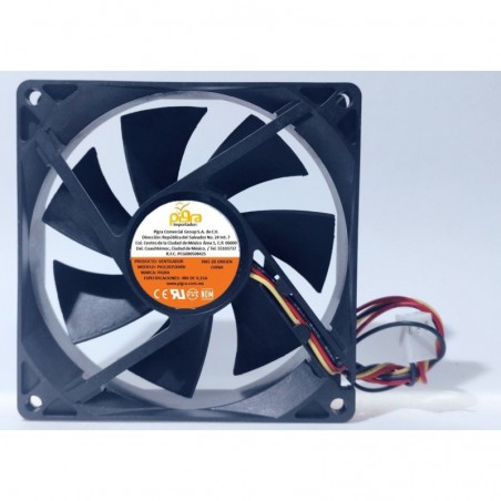 VENTILADOR PIGRA120X120X25MM 48V